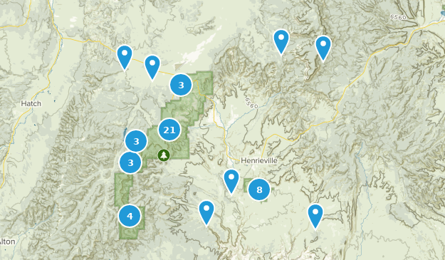 Bryce, Utah Map
