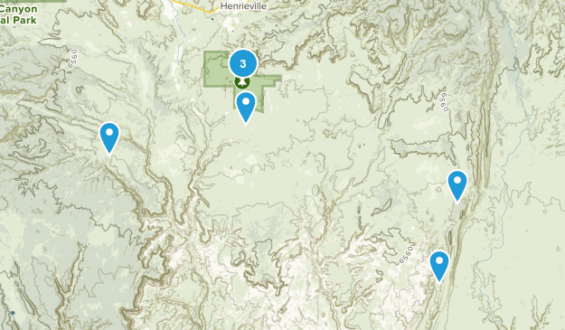 Cannonville, Utah Map