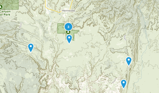 Cannonville, Utah Map