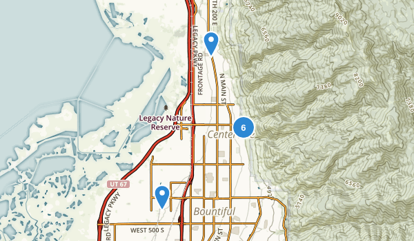 Centerville, Utah Map