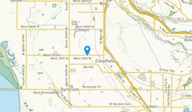 Clearfield, Utah Map