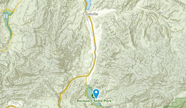 Coalville, Utah Map