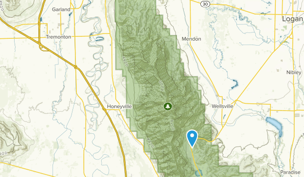 Deweyville, Utah Map