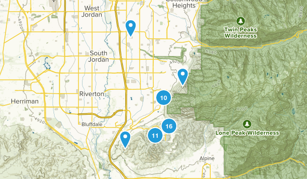 Draper, Utah Map