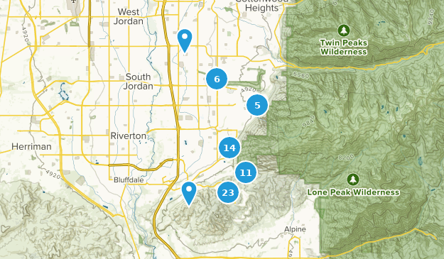 Draper, Utah Map