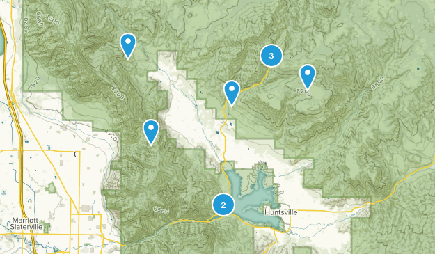 Eden, Utah Map