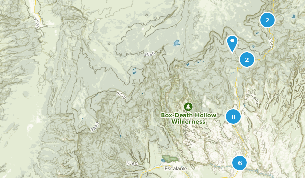 Eggnog, Utah Map