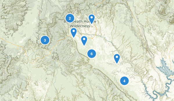 Escalante, Utah Map