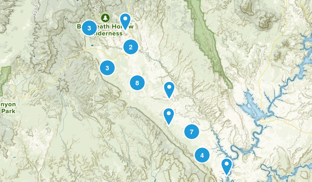 Escalante, Utah Map