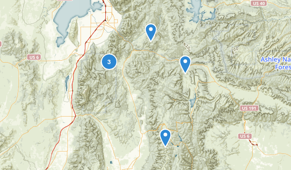 Fairview, Utah Map