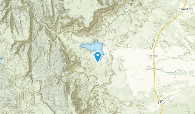 Ferron Mill, Utah Map
