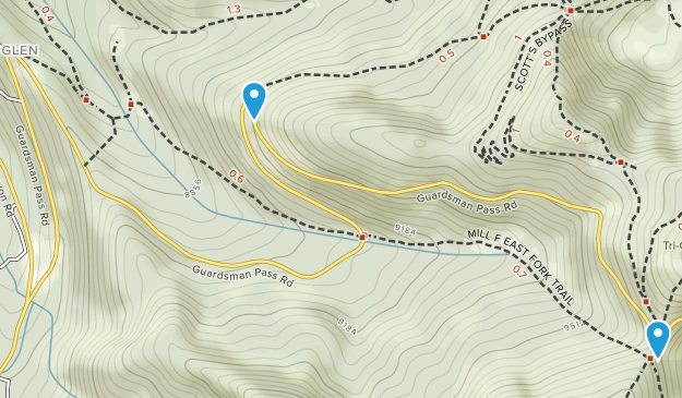 Forest Glen, Utah Map