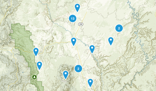 Hanksville, Utah Map