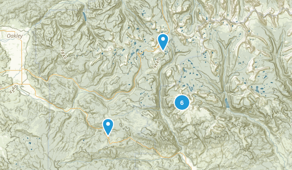 Hanna, Utah Map