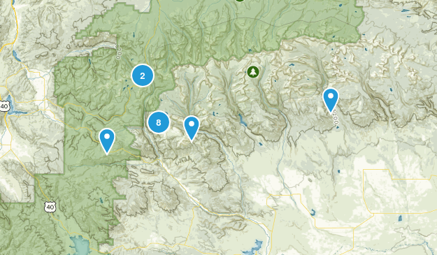 Hanna, Utah Map