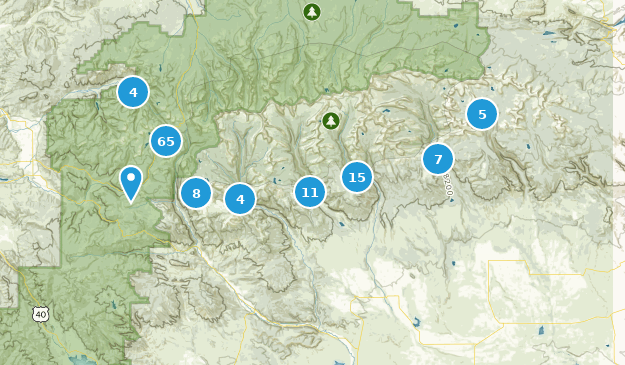 Hanna, Utah Map