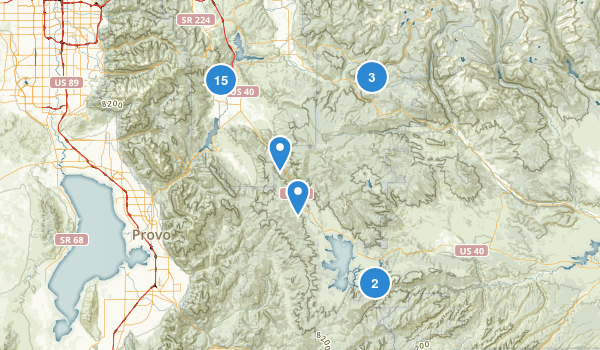 Heber City, Utah Map