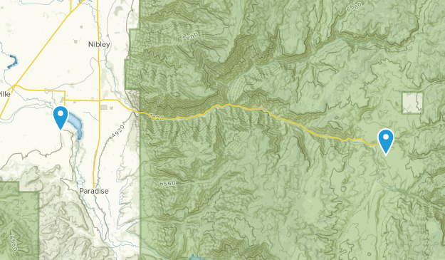 Hyrum, Utah Map