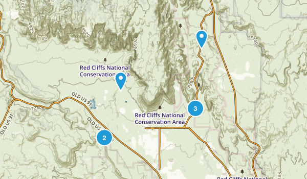 Ivins, Utah Map