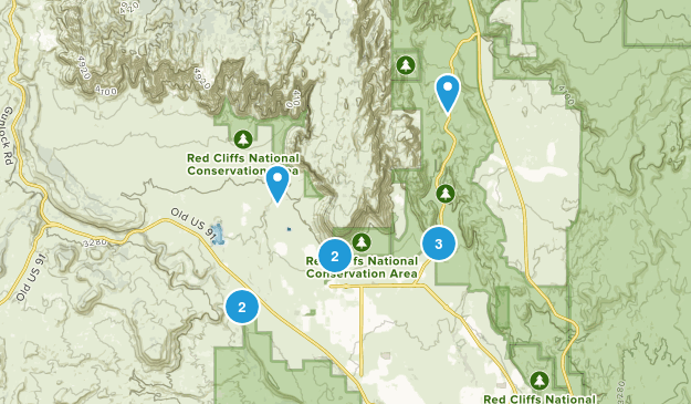 Ivins, Utah Map