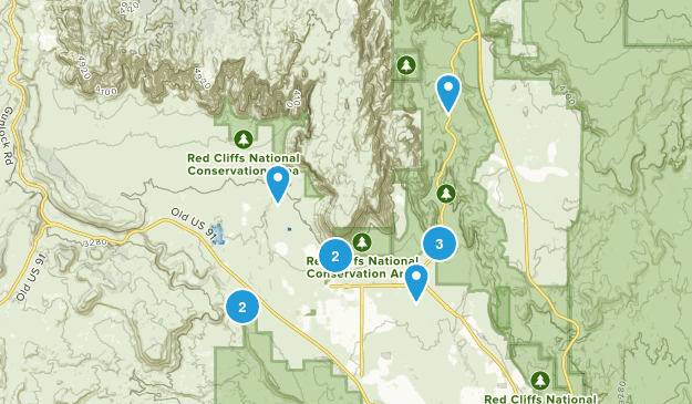 Ivins, Utah Map