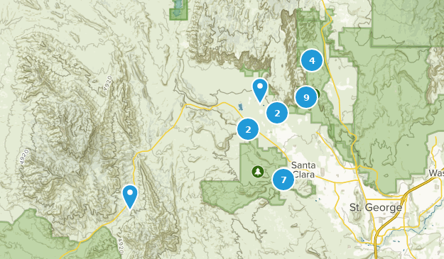 Ivins, Utah Map