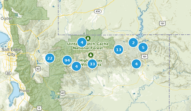 Kamas, Utah Map