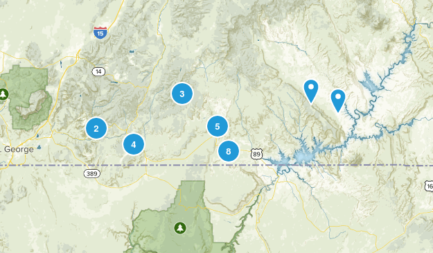 Kanab, Utah Map