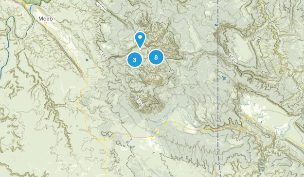 La Sal, Utah Map