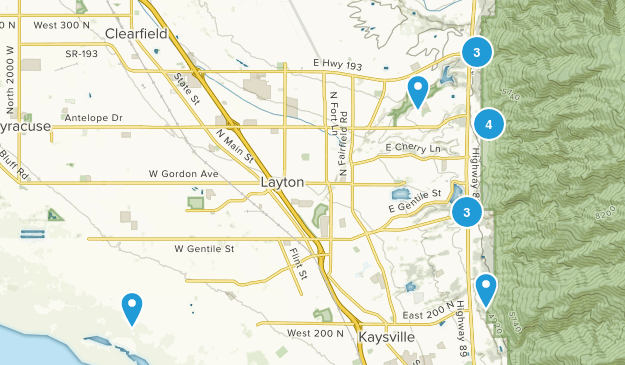 Layton, Utah Map