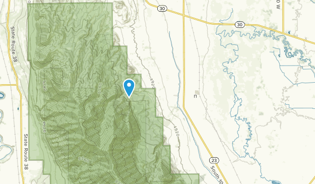 Mendon, Utah Map