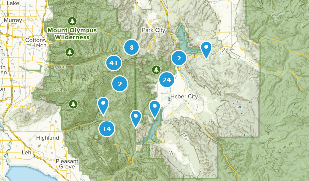 Midway, Utah Map