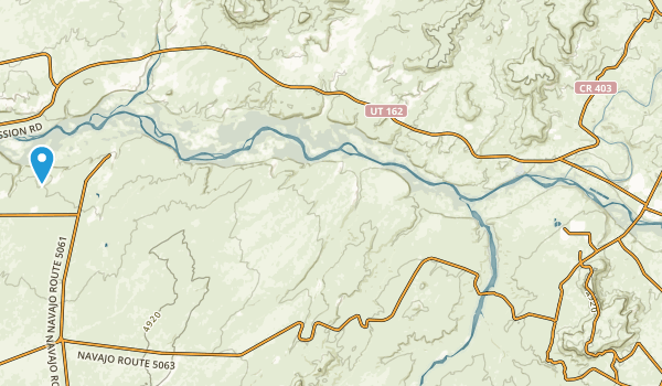 Montezuma Creek, Utah Map