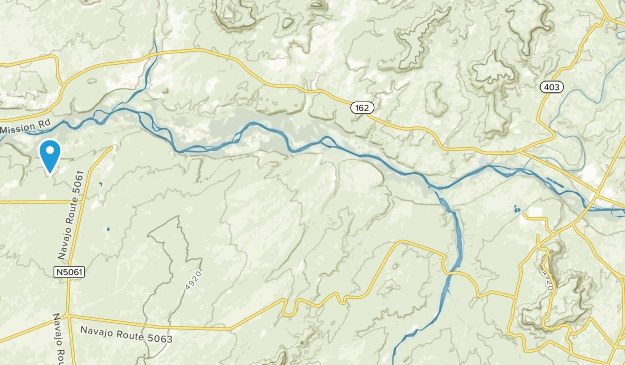 Montezuma Creek, Utah Map