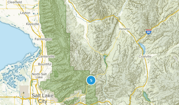 Morgan, Utah Map