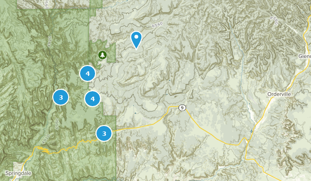 Mount Carmel Junction, Utah Map