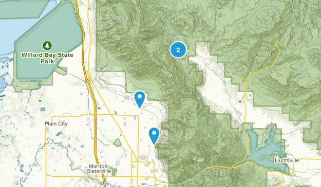 North Ogden, Utah Map