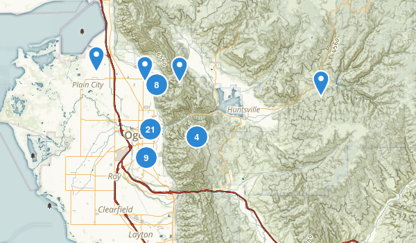 Ogden, Utah Map