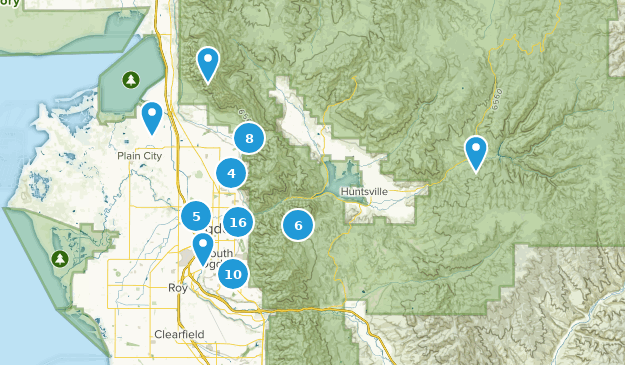 Ogden, Utah Map