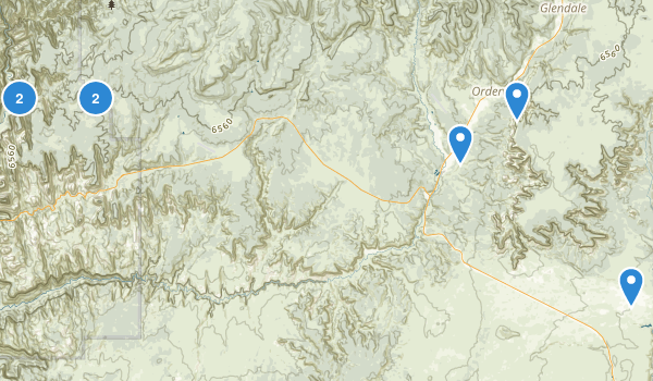Orderville, Utah Map