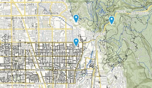 Orem, Utah Map