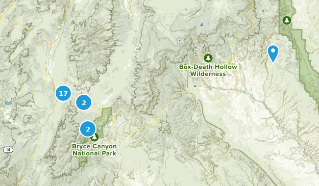 Panguitch, Utah Map