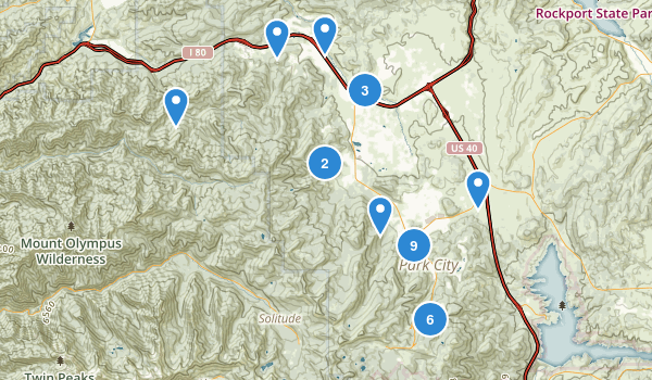 Park City, Utah Map