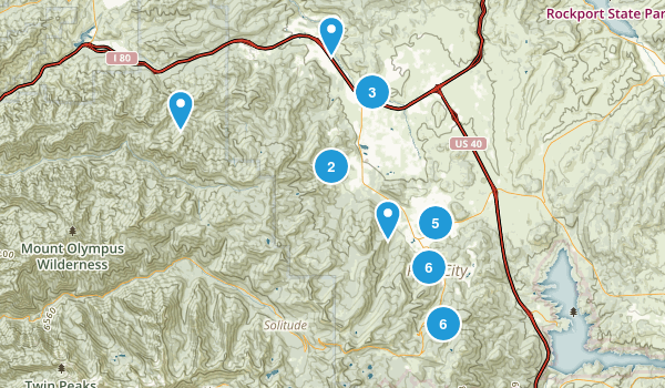 Park City, Utah Map