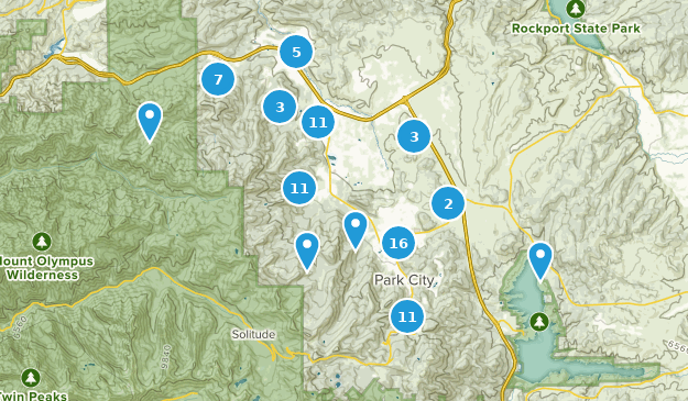 Park City, Utah Map