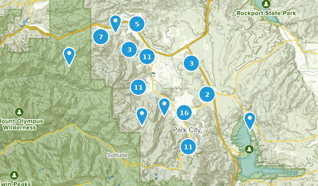 Park City, Utah Map