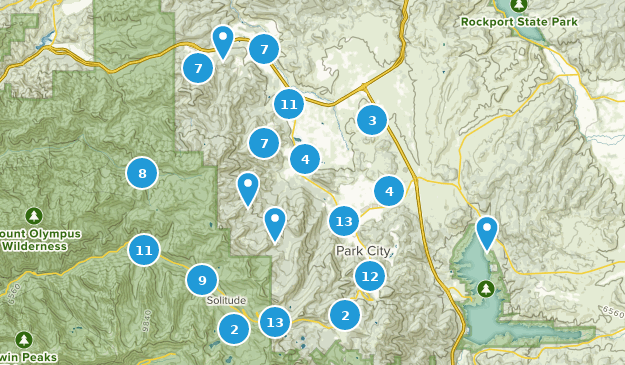 Park City, Utah Map