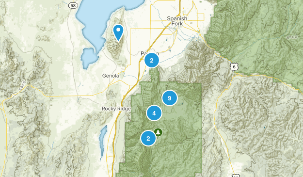 Payson, Utah Map