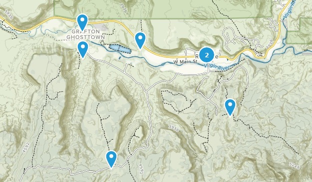 Rockville, Utah Map