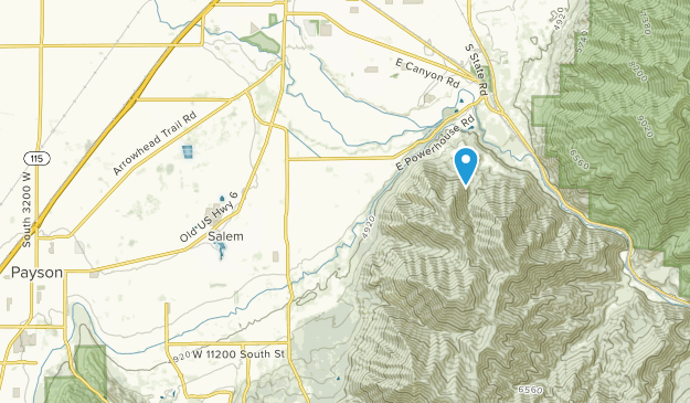 Salem, Utah Map